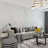 JSEVEM Grey White Marble Wallpaper, 15.74" 118.11" Self Adhesive Removable Decor for Kitchen Countertop