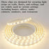 Qulkws 50 0.39 inch-0.47inch (10mm-12mm) Pcs Waterproof LED Strip Mounting Clips Holder LED Strip Light Clips
