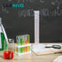 6pcs 100 mL Graduated Cylinder Set, Blue Printed Plastic Measuring Cylinder with Spout, Hexagonal Base, IN-MC100