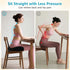 Comphekept Seat Cushions for Office Chairs & Hip Pain Relief, Extra-Dense Coccyx Cushion with Sciatica Support