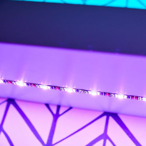 6.5 Monster Multi-Color and Multi-White LED Light Strip, Foot, Customizable, Peel and Install, Flexible, Enhanced