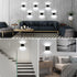 Set 2, LG9939112 Indoor Wall Sconces Battery Operated of Rechargeable Wall Lights Black Touch Control, Modern Up Down