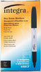 Integra Dry Erase Marker, Bullet Tip, Black (ITA01017)