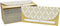 Juvale 100 Pack Gold Money Envelopes for Cash Gifts, Decorative Design for Birthdays, Graduations, Weddings (7x3 In)