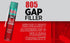 Akfix 805 Gap Filler Expanding Foam Sealant, 12 Oz. Waterproof Spray Foam for Windows and Doors
