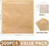 YLQLA 300 7.1 7.5 Inch Packaging Pcs x Heat Sealable Bakery Bags with Window.Treat,Sandwich,Cookie Bags.Kraft Paper
