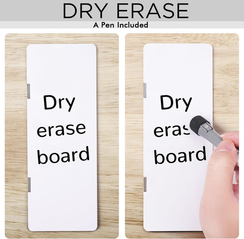 Dry Erase Monitor Memo Board - Whiteboard Memo Board for Computer Monitor with Magnetic Pen, 7.5x2.7
