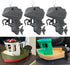 MFYIEAAL 3pcs 3D Electric Toy Boat Motor Components Kit For bambu Lab Miniature Electric Motors For Toy Ship Printing