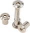 binifiMux 10-Set M8x35mm Rivet Countersunk Hex Socket Cap Bolts and Nuts for Furniture, Nickel Plated