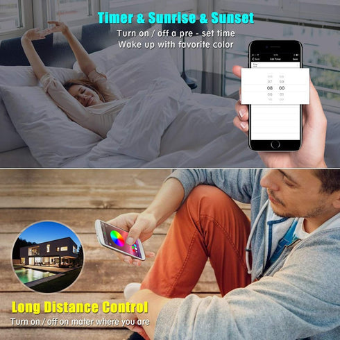 40 ALED LIGHT Bluetooth String Light Controller with Keys IR Remote Control for RGB LED Strip Lights, Compatible