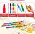 YFANITI Crayons,12 Pencils,12 Stackable PCS Stacking Buildable Crayons Colorful Stackable Colors Stackable Painting