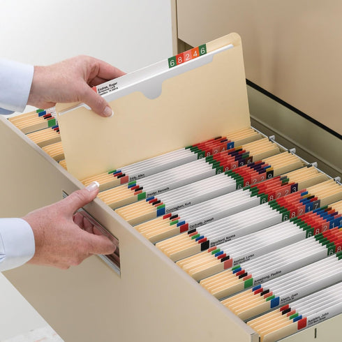 Smead File Jacket, Legal Size, Reinforced Straight-Cut Tab, 1" Expansion, Manila, 50 per Box (76520)