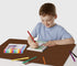 Writing Desk Pad Laptop Mat, PU Leather Desk Blotter Pad, Waterproof Durable Dual-Sided Writing Mat 16 X 24 Inch