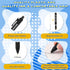 Crtiin 10 Pcs Funny Work Pens for Adults, Snarky Office Pens with Funny Sayings, Complaining Negative Quotes, Black Ink