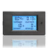 DROK Digital Multimeter DC 6.5-100V 20A Power Energy Meter, LCD Digital Display Volt Amp Tester Gauge