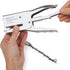 Rapesco R81000A3 Porpoise Classic Stapling Plier, 45 Sheet Capacity, All Metal, Chrome