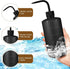 4 Pcs 500 ml Black Tattoo Wash Bottle, Lab Squeeze Bottles, Safety Rinse Bottle for Eyelash Extensions, Tattoo