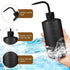 6 Pcs 500 ml Black Tattoo Wash Bottle, Water Squirt Bottle, Lab Squeeze Bottles for Eyelash Extensions