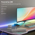 5V Lights,3M 6.56ft MIWISE USB COB LED Strip Lights,RGB Smart IC LED Strip with App Control,Bluetooth Addressable Music