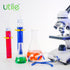 Utile 1000ml Glass Erlenmeyer Flask Set, 2pcs Narrow Mouth Borosilicate 3.3 Conical Flasks for Laboratory with Printed