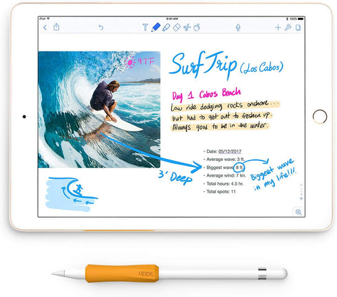 UPPERCASE NimbleGrip Premium Silicone Grip Holder - Compatible with Apple Pencil and Apple Pencil 2