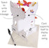 Interactive 3D Swing Greeting Card - Champagne Celebration