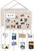 Emfogo 2Pack Cork Bulletin Boards, 16"x11" White Linen with White Frame, Pin Board for Home Kitchen School Office Decor