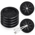 Ezymivs 1 Inch Rubber Grommets for Wiring, 6 Pieces Round Desk Grommet Firewall