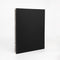 DSTELIN Blank Spiral Notebook, 10 inch x 7.5 inch, 100 Pages / 50 Sheets, Soft Cover Sketch Book, 100GSM, Black, 1-Pack