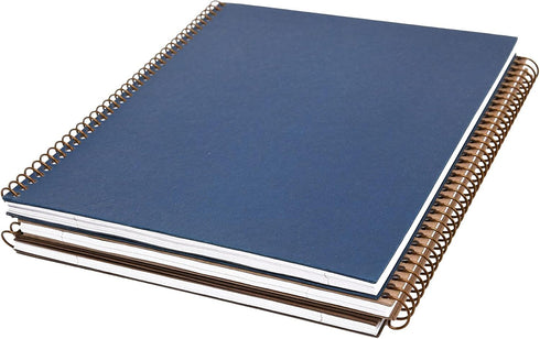 Mintra 100% Recycled Notebooks (Letter Size (8.5in x 11in), Solid Set 3pk) by Mintra Office