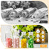 Ouligay 30 (8/9.5/11.5/12.5/13.5/15 mm) Pcs Salt and Pepper Stoppers Plugs Silicone Salt Shaker Stopper Plug Bottle