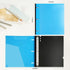WOT I Telescoping 3 Ring Binder, 12 Packs, Flexible View Binder with Expandable Spine, Holds 160 Sheets, 4 Bright Colors