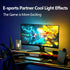 ZIWJGPCCV 34 inch 3 Smart LED Strip Lights for Computer Monitor Backlight, RGB Gaming Lights for Screen, Sides