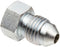 Brennan 2408-04 Steel JIC Flared Tube Fitting, Plug, 1/4"