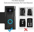 Anti Theft Ring Doorbell Mount - Renter Friendly Ring Doorbell Holder for Apartment Door - All Metal Ring Door Bracket