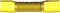 Seachoice Step Down Heat Shrink Butt Connector - Marine Grade, Yellow, Pack of 10, 16-14 to 12-10 Wire Range