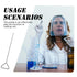 Petri Dish Set: Stainless Steel Cell Spreading for Laboratory Supplies, 4 pcs, Wide 4cm/1.6inch