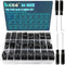 788 Pcs SAE Rubber O Ring Assortment Kit, Buna-N 70A 24 Size O Rings Set for Faucets, Plumbing, Hose Repairs