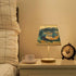 3 Bedside Lamp Galaxy Zodiac Tie Dye Table Lamp for Bedroom Desk Lamp with USB Port LED Nightstand Color Temperatures