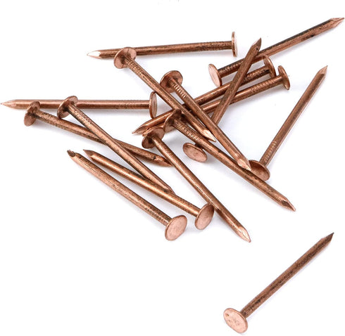MY MIRONEY 15 Pack 2 Inch Solid Copper Nails for Slating & Roofing