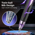 WRITECH Retractable Gel Ink Pens, Low Center of Gravity 0.7mm Multicolor Medium Point with Refills
