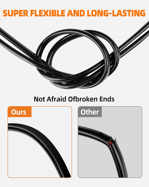 18 18 2 18/2 (50FT) CONEPY Gauge Wire, AWG Conductor Electrical Wire, Flexible/Oxygen-Free Tinned Copper/Stranded PVC