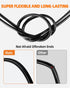18 18 2 18/2 (50FT) CONEPY Gauge Wire, AWG Conductor Electrical Wire, Flexible/Oxygen-Free Tinned Copper/Stranded PVC