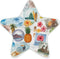 Burbuja Tropical Patchwork Stamp LED Night Light Plug into Wall 0.2W Star-Shaped Nightlight