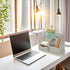 UnionBasic Multi-functional Leather Desk Organizer, Pen Holder for Business Card/Pen/Pencil/Mobile Phone Storage Box,