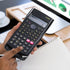 Saillong 12 Pieces Black Engineering Scientific Calculator, 2-Line Function for Middle, High School, Classroom