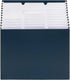 Smead Stadium File, 12 Pockets, Alphabetic/Monthly/Daily, Letter Size, Navy Blue (70211)