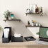 KINGFOM 5 PCS/SET Pu Leather Desk Organizer - File Holder Accessories, Magazine Storage Rack & Pen Holder