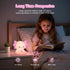 Elixoria 7 Dimmable Kids Night Light with Wireless Speaker, Portable Colors Warm Touch Night Lamp with Remote Control