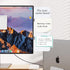 Monitor Memo Board, Magnetic Dry Erase Multifunction Whiteboard, Desktop Memo Board with Pen